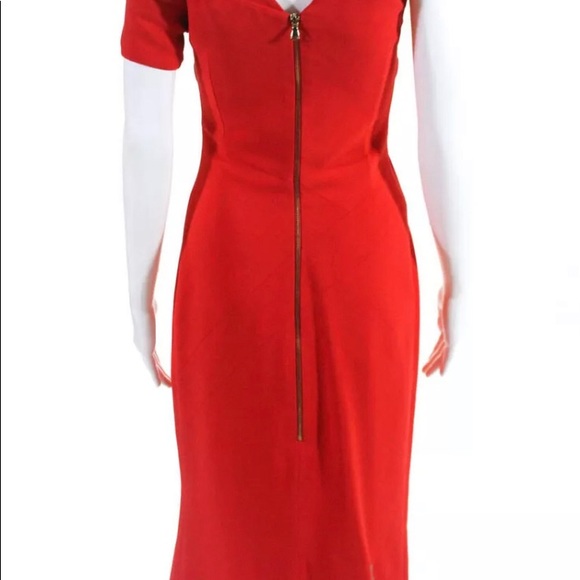 Antonio Berardi Asymmetric Sheath Dress 4 - Picture 3 of 13